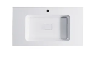 Тумба с раковиной Astra-Form Альфа 03060006ncss3005-r80b+04010008 90 см голубой матовый